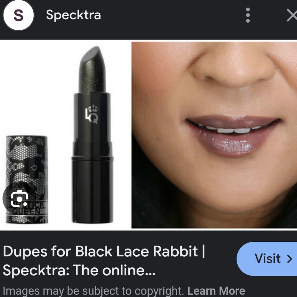 Lipstick Queen Black Lace Rabbit Lipstick